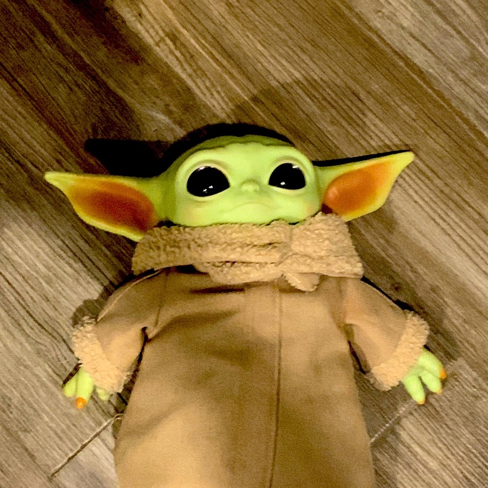 Baby Yoda plush